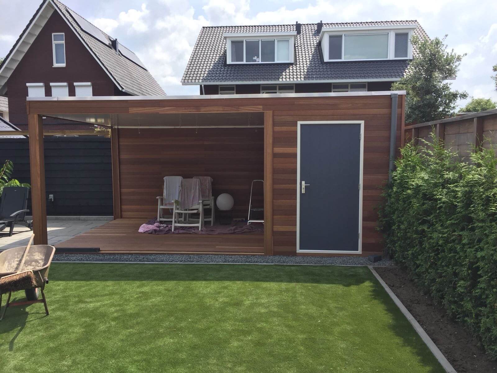 houten overkapping tilburg