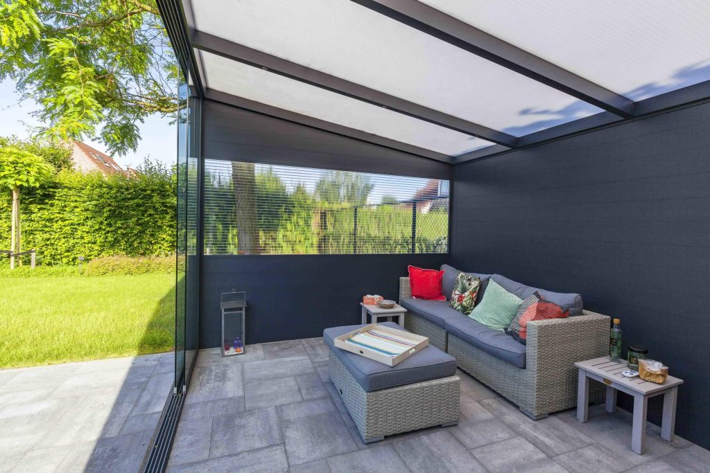 gezellig ingerichte serre