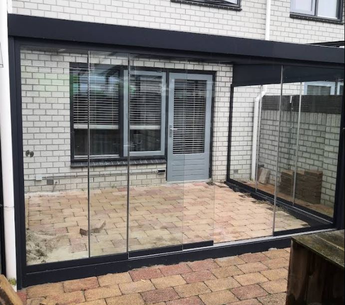 glazen schuifwand in friesland