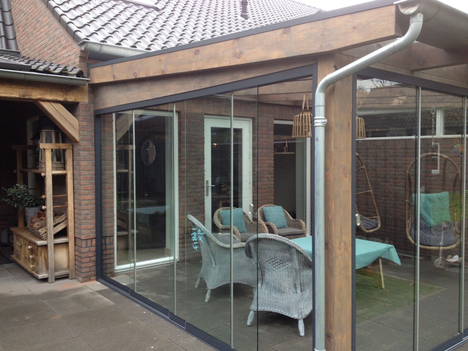 houten overkapping rotterdam