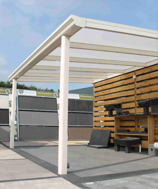 houten overkapping in Middelburg