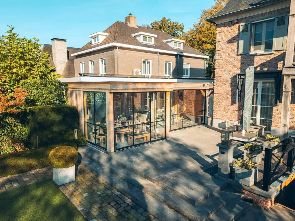 maken van een tuinkamer voor aan uw huis