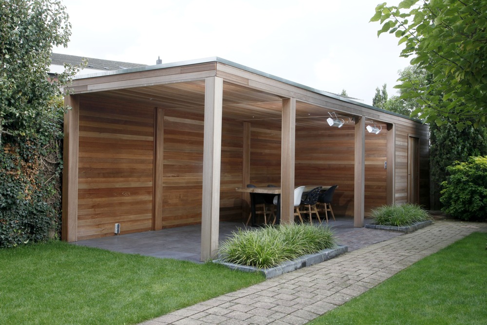 houten overkapping