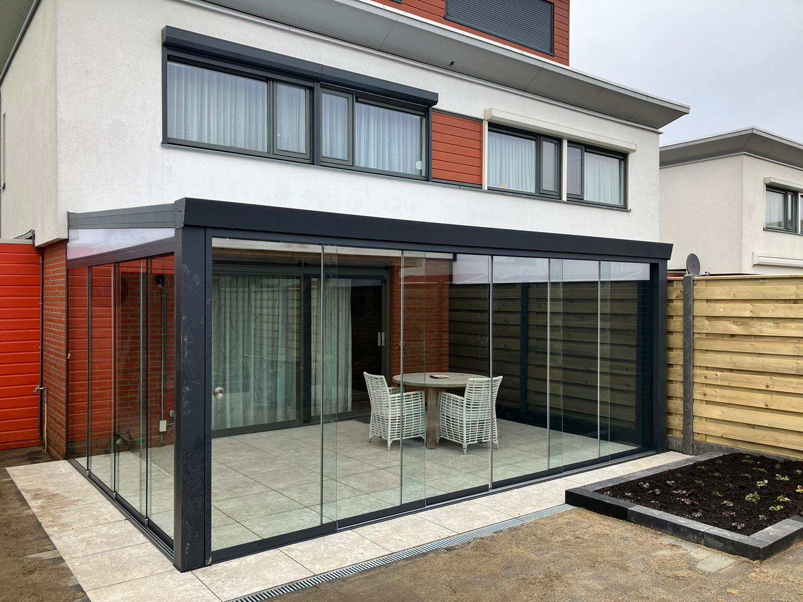 terrasoverkapping in den bosch