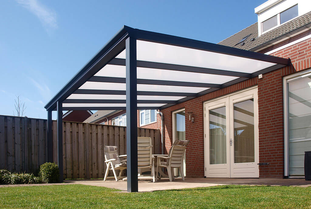 terrasoverkapping met zonwering