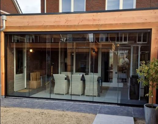 houten overkapping van De Goedkoopste Veranda in Groningen